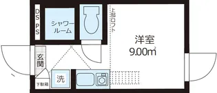 ククリ・ザ・レジデンス池袋【1階】の間取り