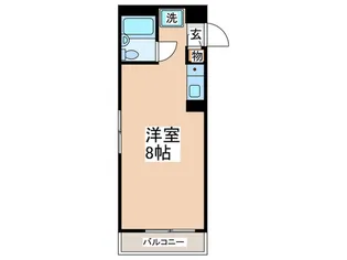 ユーカリハイツ八王子【2階】の間取り