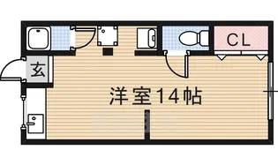 庄ハイツ【1階】の間取り