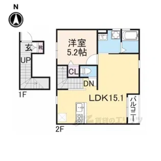 Lilium【2階】の間取り