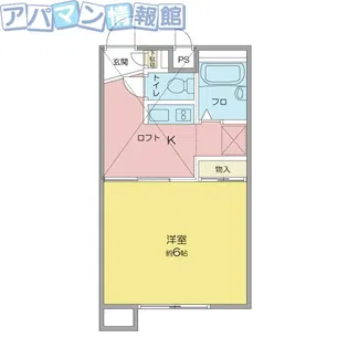 シャルマン【1階】の間取り