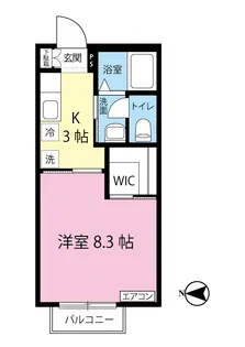 ガーデンヒルズ百合ヶ丘【1階】の間取り