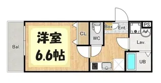 ジーメゾン大宮奈良町【3階】の間取り