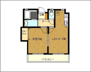 コンフォルトIII【3階】の間取り