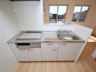 アランコート【2階】のキッチン