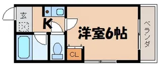 プリマヴェール矢野【1階】の間取り