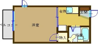 サンフォーレスト【2階】の間取り
