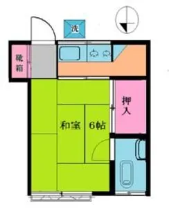 東峯荘【1階】の間取り