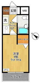 リンドウマンション若葉台【2階】の間取り