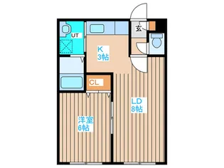 栄通銀座パレス【1階】の間取り