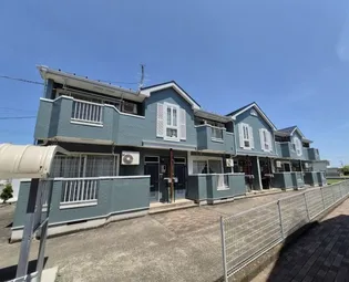 ヒルシュハウスA【1階】の外観