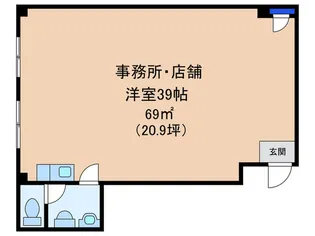 プレア-ル草津【1階】の間取り