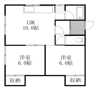 レイクサイドビュー【1階】の間取り