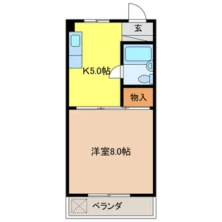 ラミア・カーサ【3階】の間取り