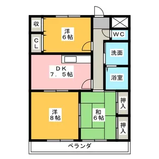 HOUSE松本【1階】の間取り