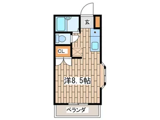 ダイヤモンド企画ビル【5階】の間取り