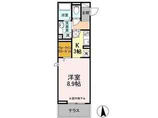 Century【1階】の間取り