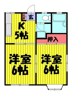メゾン・ル・シャトー【2階】の間取り