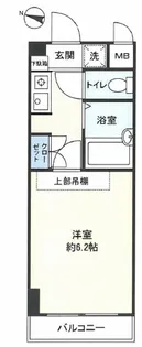 ラ・コート・ドール津田沼【4階】の間取り