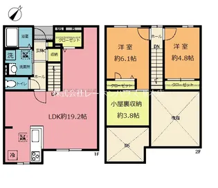カーサクラーノの間取り