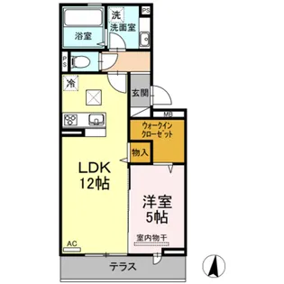 アン・シャトウ2【1階】の間取り