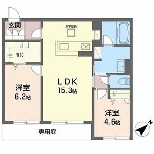 Shamaison mauvein【1階】の間取り
