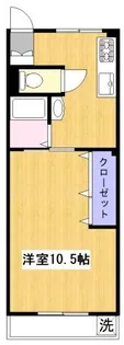パインフラット【4階】の間取り