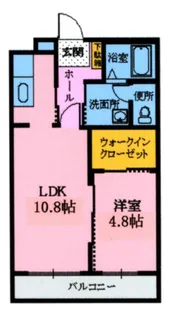 MAISON・MAST城南【2階】の間取り