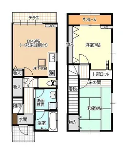 ファイン森【2階】の間取り