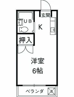 第3エコーマンション【5階】の間取り