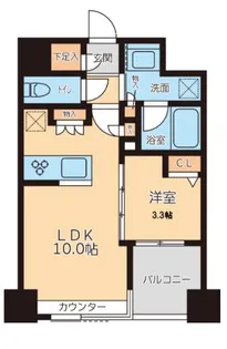 グランカーサ文京千石【3階】の間取り