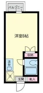 ボヌール冨士【2階】の間取り