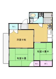 ドリームハイム【2階】の間取り
