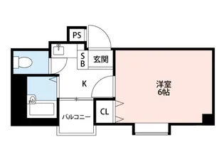 フェニックス正雀【2階】の間取り