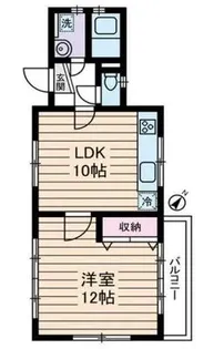 Abode Azabu【1階】の間取り