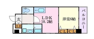 D&Designレジデンス鶴舞【2階】の間取り