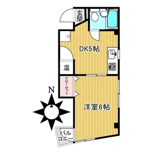 ロイヤルコーポ【3階】の間取り