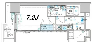 1Kの間取り画像