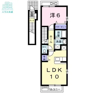サニーハイツ【2階】の間取り