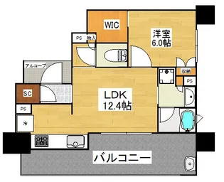 福岡県福岡市中央区薬院3【マンション】の間取り