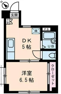 ドミール上池台【1階】の間取り