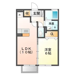 セピアコート【2階】の間取り