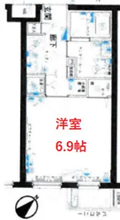 東京都大田区田園調布本町【マンション】の間取り