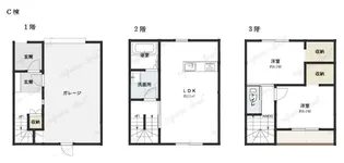 静岡県掛川市中央1【一戸建】の間取り