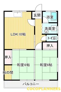 サンドミール【1階】の間取り