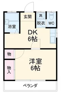 たくみ荘【2階】の間取り