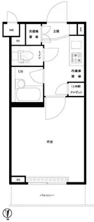 ルーブル大鳥居【1階】の間取り