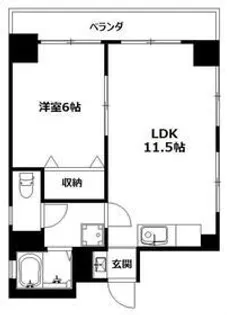 S&F藤崎ビル【3階】の間取り