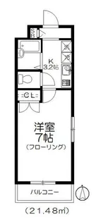 サニーサイド竪川 (サニーサイドタテカワ)【2階】の間取り