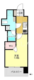 神奈川県川崎市中原区新丸子町【マンション】の間取り
